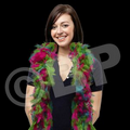 6' Neon Multi-Color Feather Boa